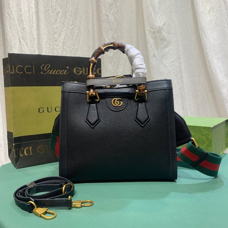 GUCCI DIANA BAMBOO SMALL TOTE BAG(high-end grade) - Image 2