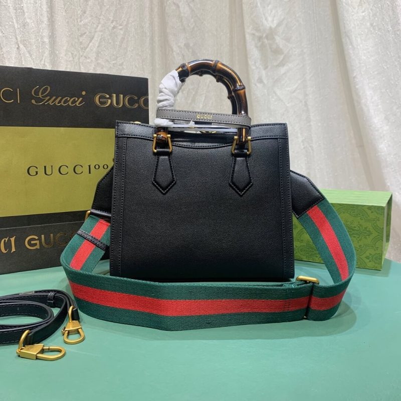 GUCCI DIANA BAMBOO SMALL TOTE BAG(high-end grade) - Image 4
