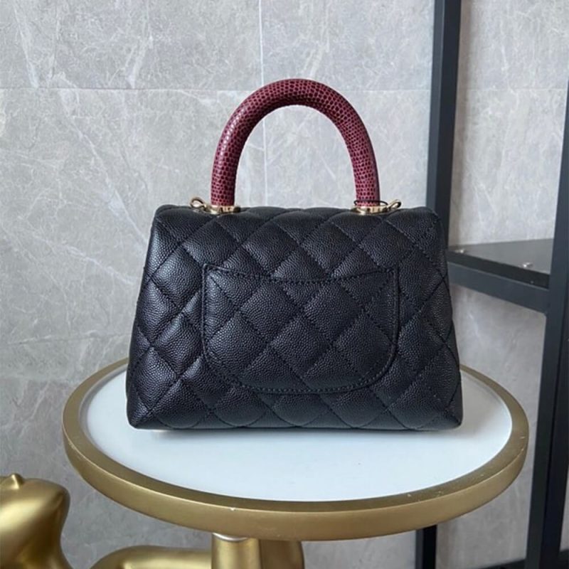 Chanel Coco handle flap shoulder bag Mini - Image 4