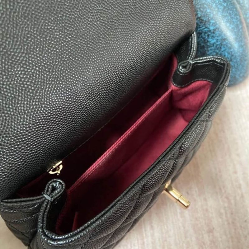 Chanel Coco handle flap shoulder bag Mini - Image 8
