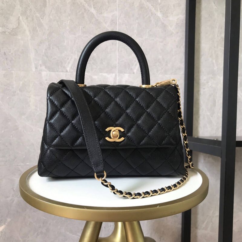 Chanel Coco handle flap shoulder bag PM - Image 2