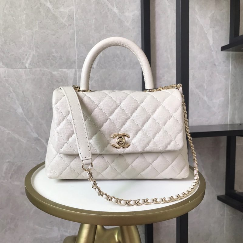 Chanel Coco handle flap shoulder bag PM - Image 2