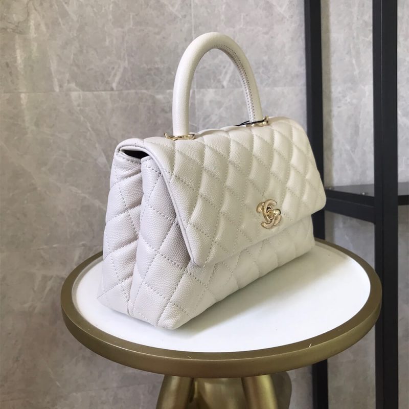 Chanel Coco handle flap shoulder bag PM - Image 3