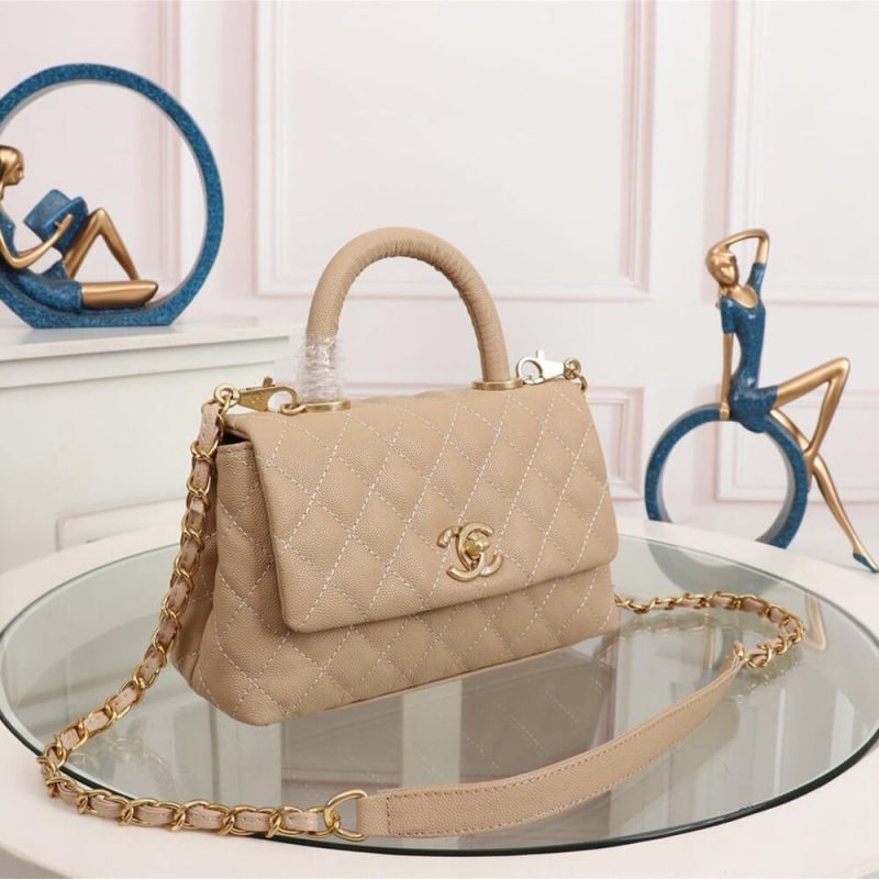 Chanel Coco handle flap shoulder bag PM - Image 3