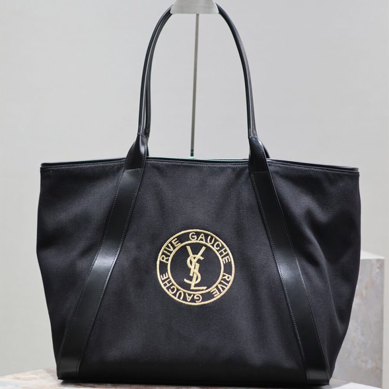YSL rive gauche tote bag in canvas - Image 2
