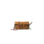 Prada Soft Sound large leather shoulder bag with charms(high-end grade)