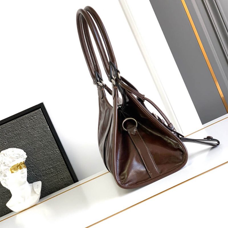 Prada Medium leather tote bag(high-end grade) - Image 3