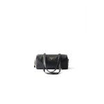 Prada Medium leather top-handle bag with padlock(high-end grade)
