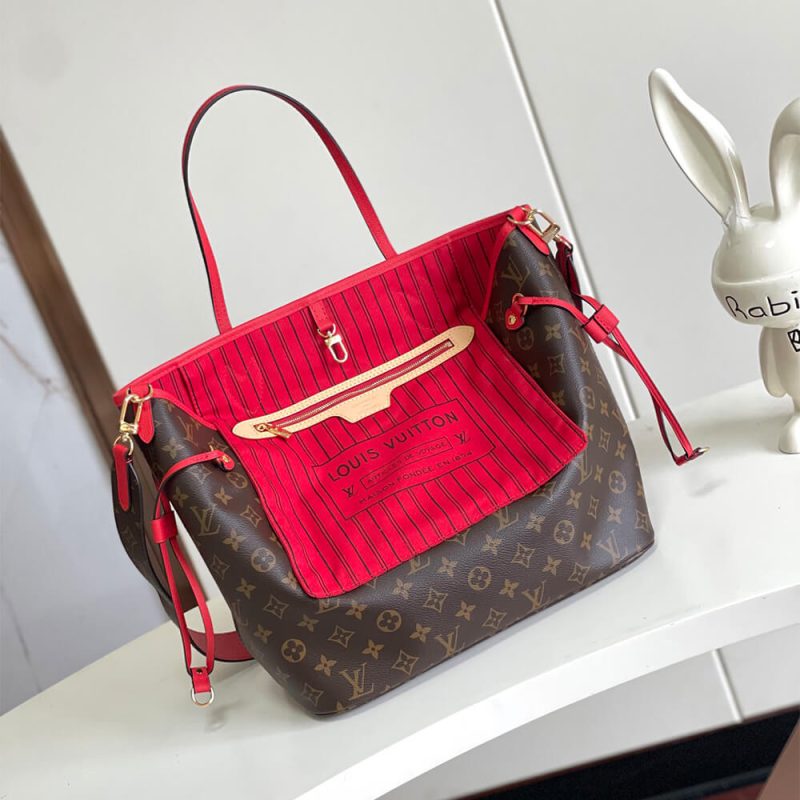 LV Neverfull Bandouliere Inside Out MM(HIGH-END GRADE) - Image 7