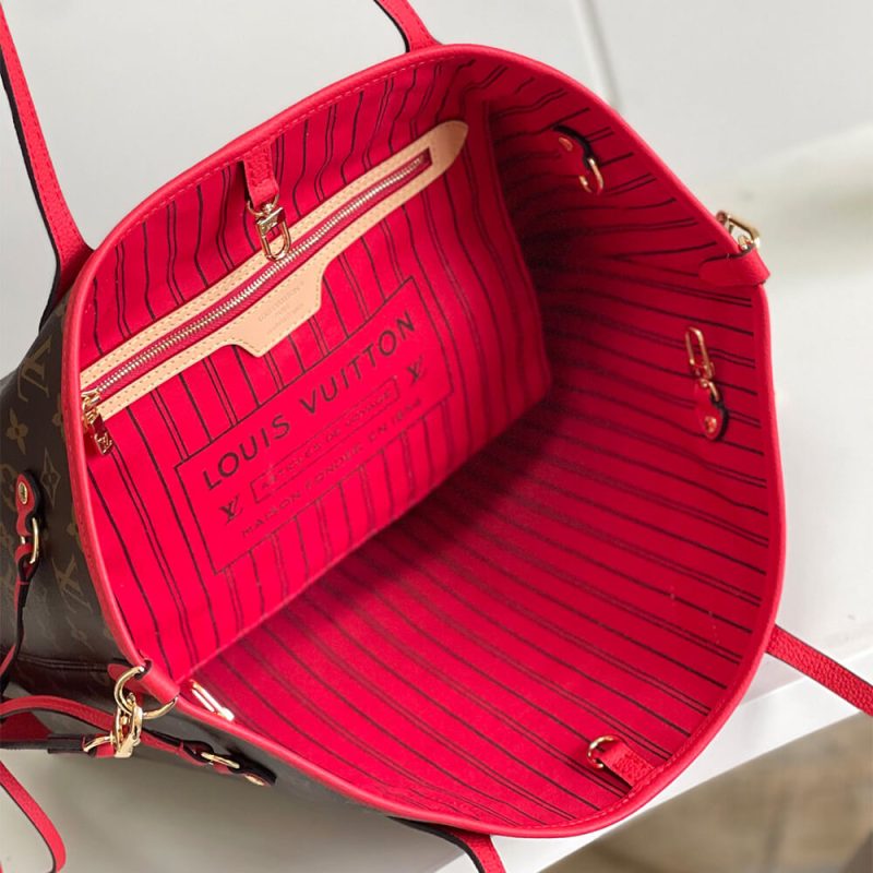 LV Neverfull Bandouliere Inside Out MM(HIGH-END GRADE) - Image 8
