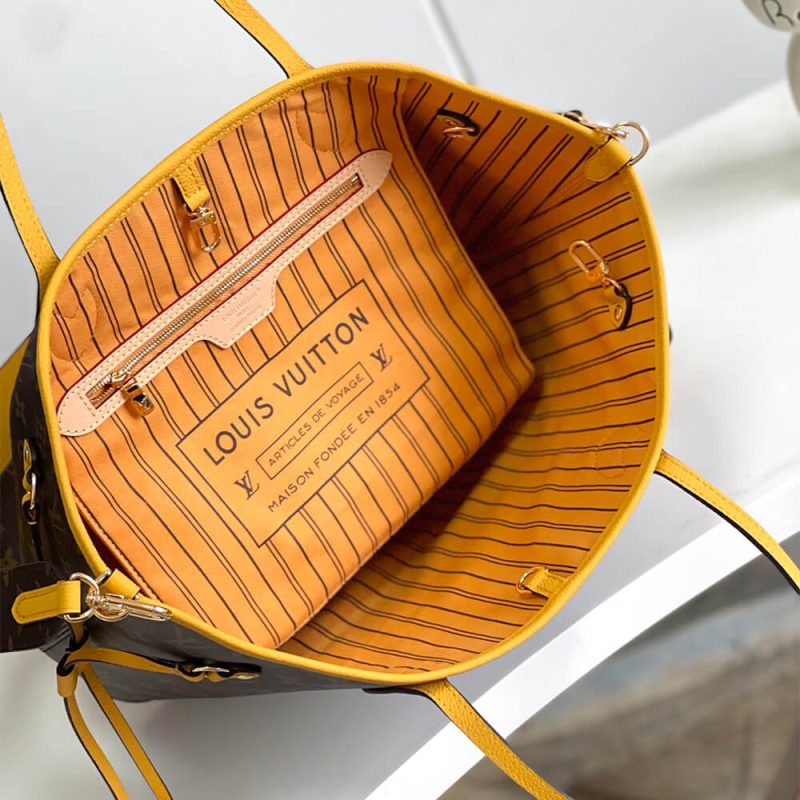 LV Neverfull Bandouliere Inside Out MM(HIGH-END GRADE) - Image 8
