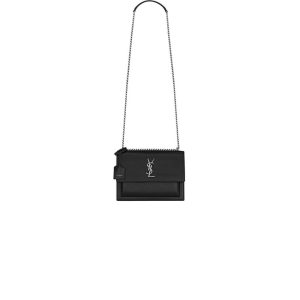 YSL sunset medium leather shoulder bag