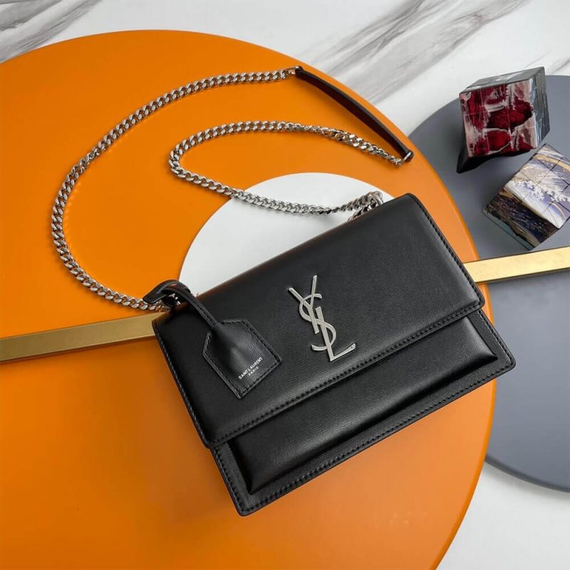 YSL sunset medium leather shoulder bag - Image 2