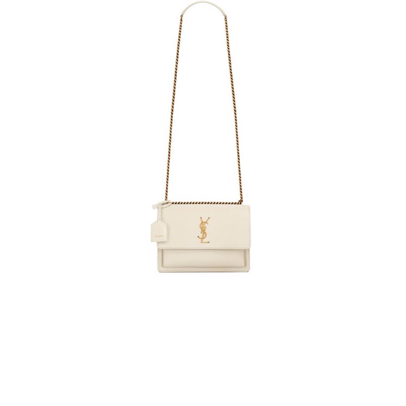 YSL sunset medium leather shoulder bag