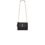 YSL Crocodile-embossed leather SUNSET Medium