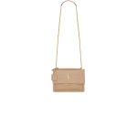 YSL Crocodile-embossed leather SUNSET Medium