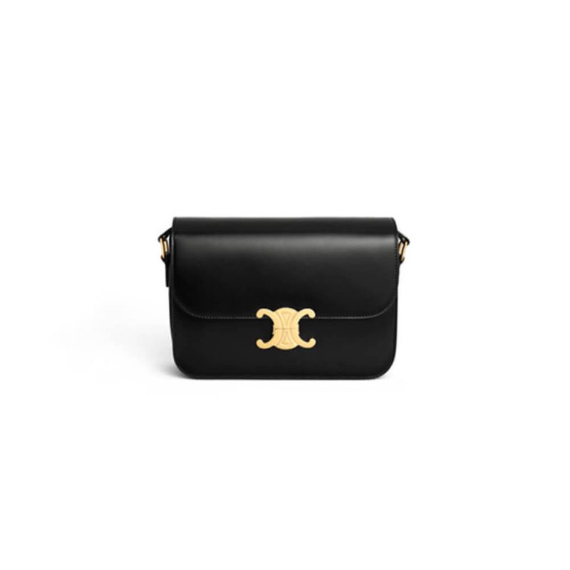 CELINE CLASSIQUE TRIOMPHE BAG IN CALFSKIN