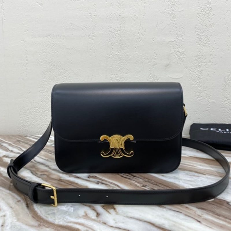 CELINE CLASSIQUE TRIOMPHE BAG IN CALFSKIN - Image 2