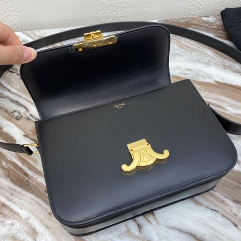 CELINE CLASSIQUE TRIOMPHE BAG IN CALFSKIN - Image 6
