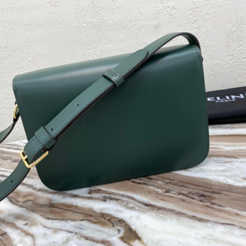 CELINE CLASSIQUE TRIOMPHE BAG IN CALFSKIN(HIGH-END GRADE) - Image 4