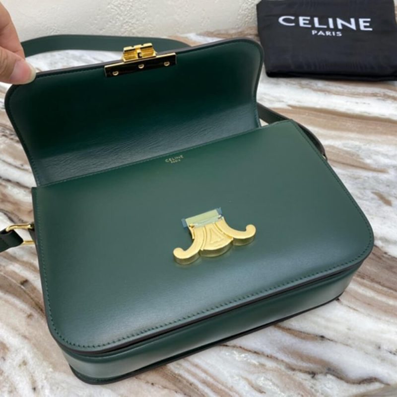 CELINE CLASSIQUE TRIOMPHE BAG IN CALFSKIN(HIGH-END GRADE) - Image 5