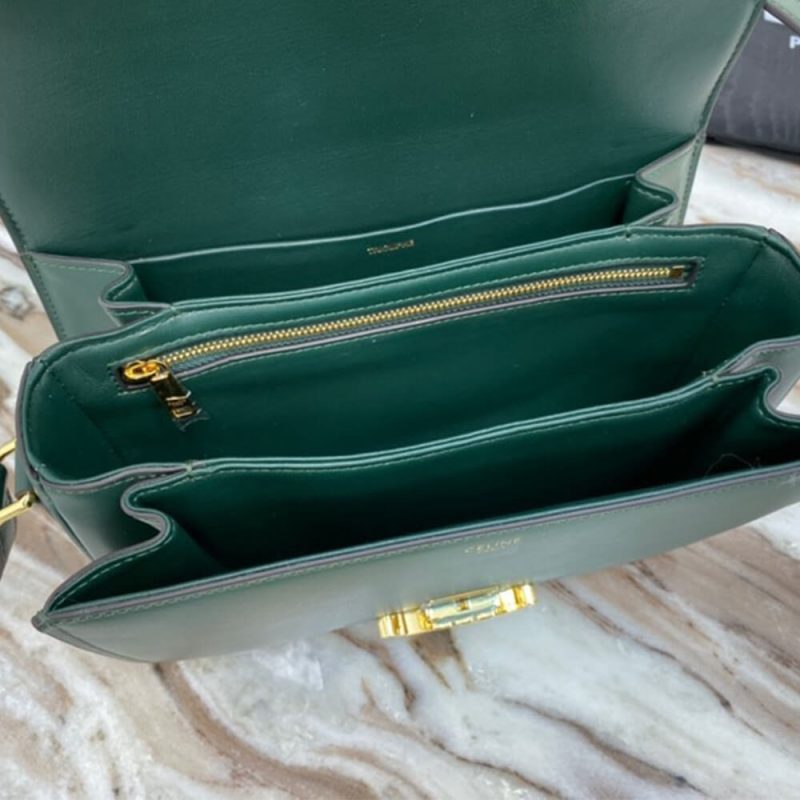 CELINE CLASSIQUE TRIOMPHE BAG IN CALFSKIN(HIGH-END GRADE) - Image 8