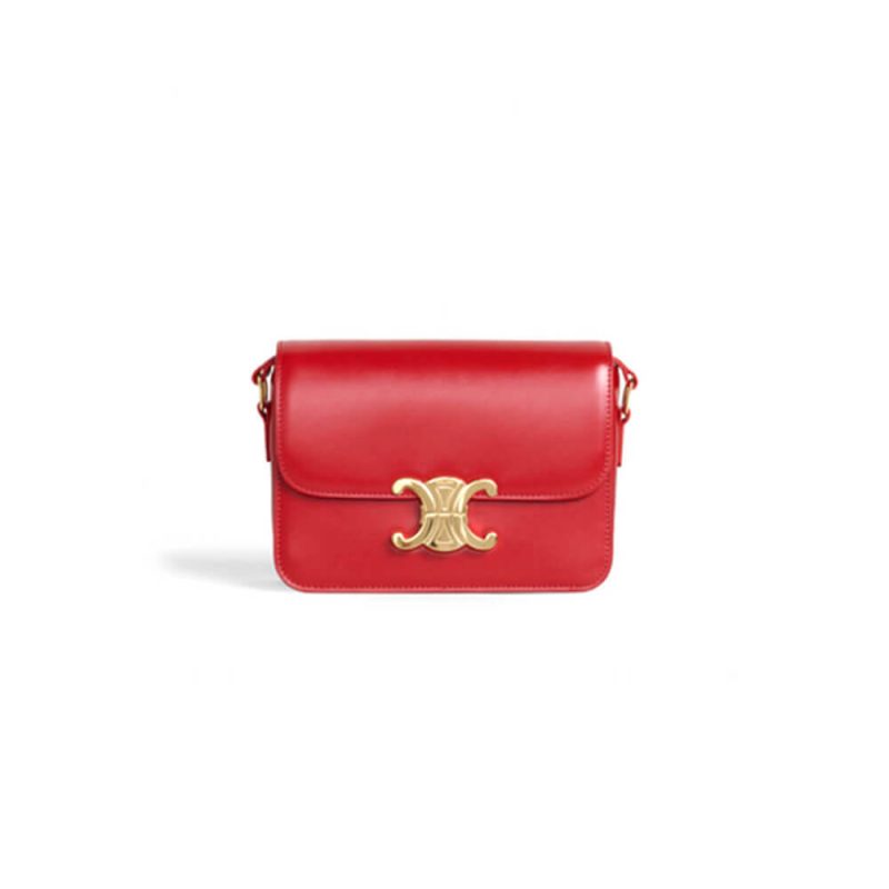 CELINE CLASSIQUE TRIOMPHE BAG IN CALFSKIN(HIGH-END GRADE)