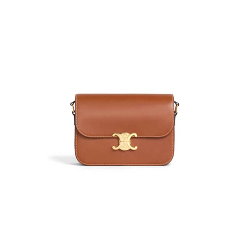 CELINE CLASSIQUE TRIOMPHE BAG IN CALFSKIN