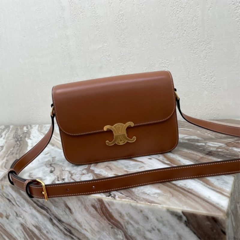 CELINE CLASSIQUE TRIOMPHE BAG IN CALFSKIN - Image 2