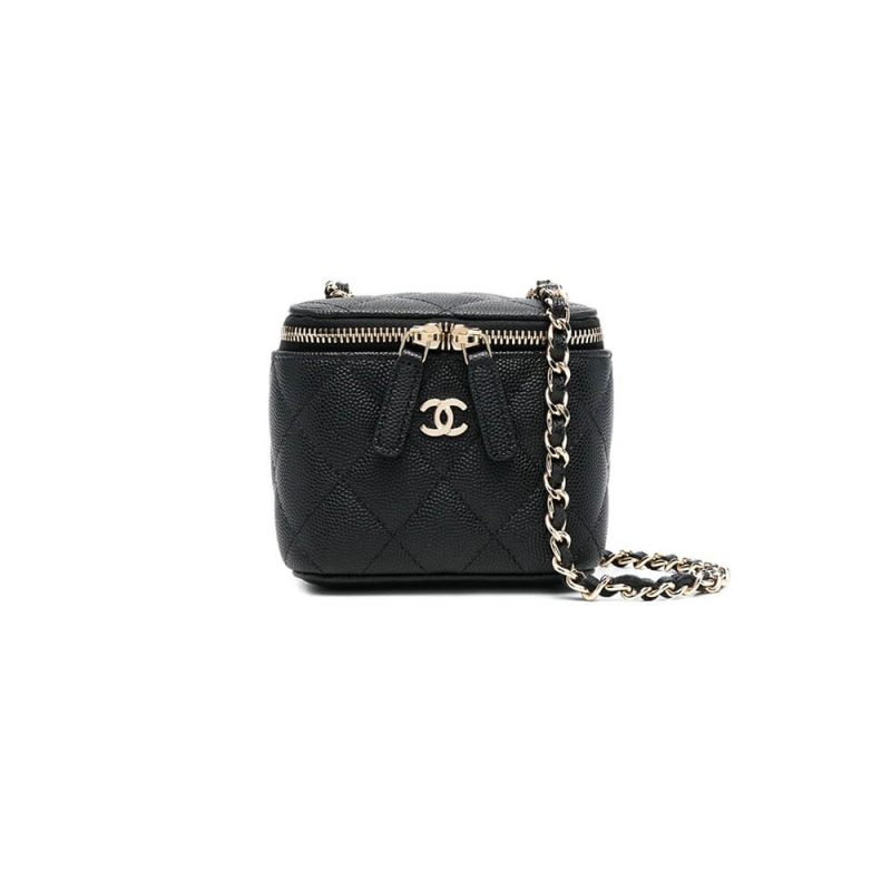 Chanel chain cosmetic bag(high-end grade)
