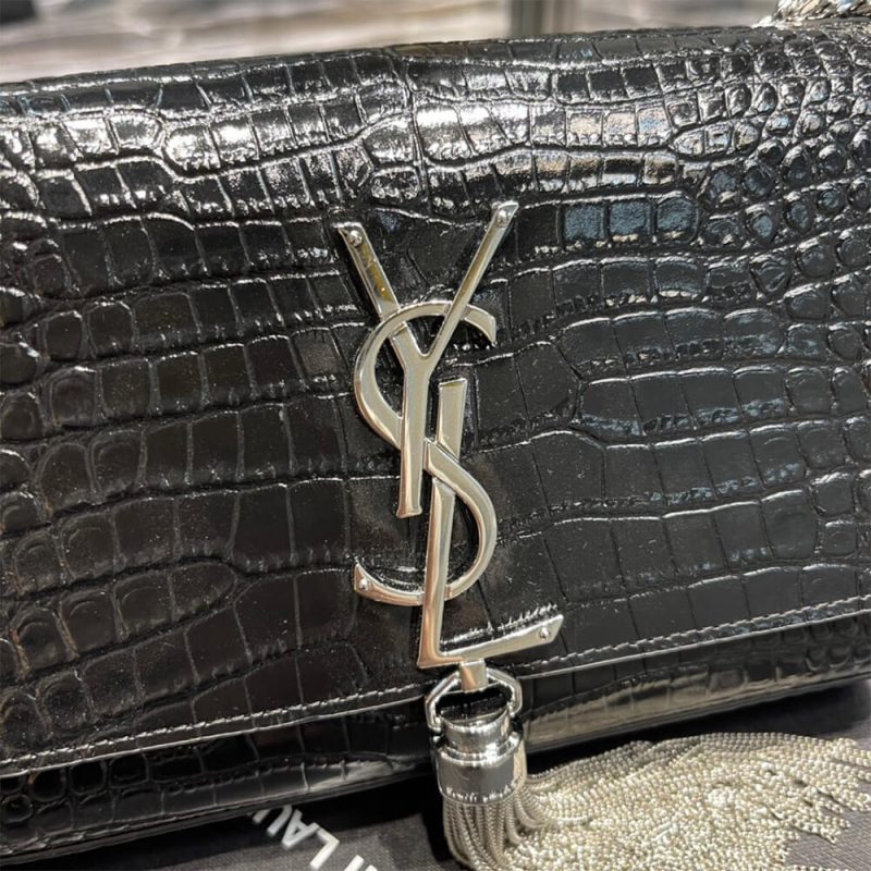 YSL KATE EMBOSSED SHOULDER BAG - Image 7
