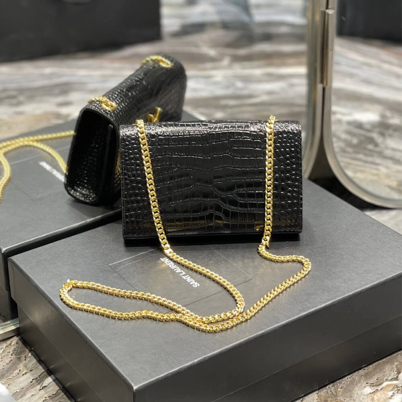 YSL KATE EMBOSSED SHOULDER BAG - Image 4