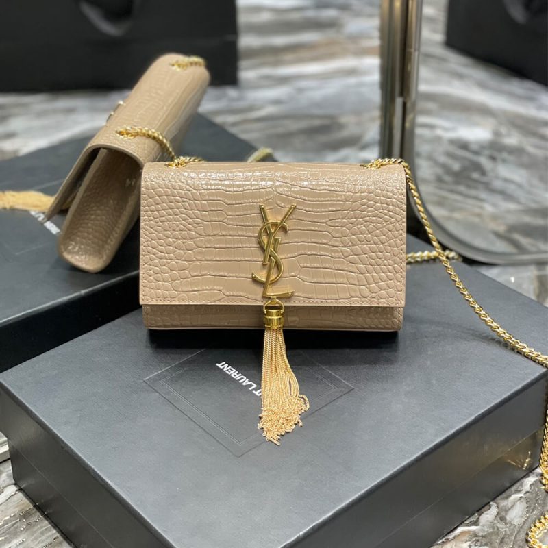 YSL KATE EMBOSSED SHOULDER BAG - Image 2