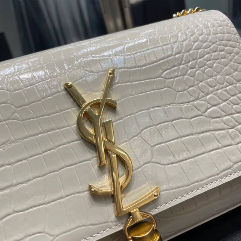 YSL KATE EMBOSSED SHOULDER BAG - Image 7