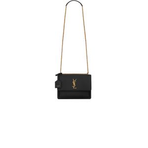 YSL sunset medium leather shoulder bag