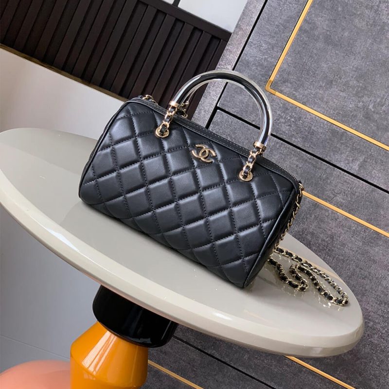 CHANEL Mini Boston Bowling Bag(HIGH-END GRADE) - Image 2