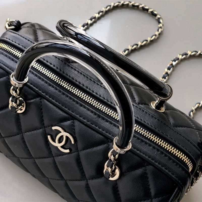 CHANEL Mini Boston Bowling Bag(HIGH-END GRADE) - Image 5