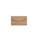 YSL UPTOWN POUCH IN GRAIN DE POUDRE EMBOSSED LEATHER