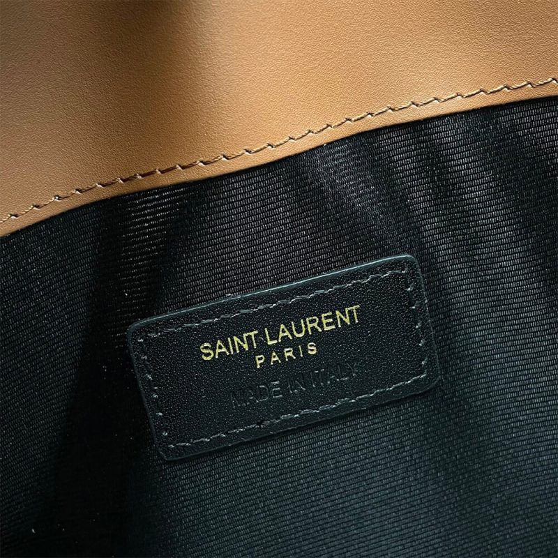 YSL UPTOWN POUCH IN GRAIN DE POUDRE EMBOSSED LEATHER - Image 8