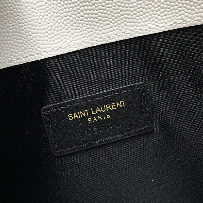 YSL UPTOWN POUCH IN GRAIN DE POUDRE EMBOSSED LEATHER - Image 8