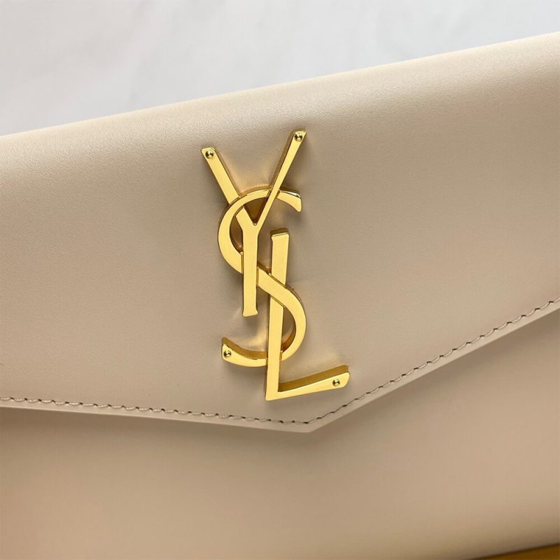 YSL UPTOWN POUCH IN GRAIN DE POUDRE EMBOSSED LEATHER - Image 7