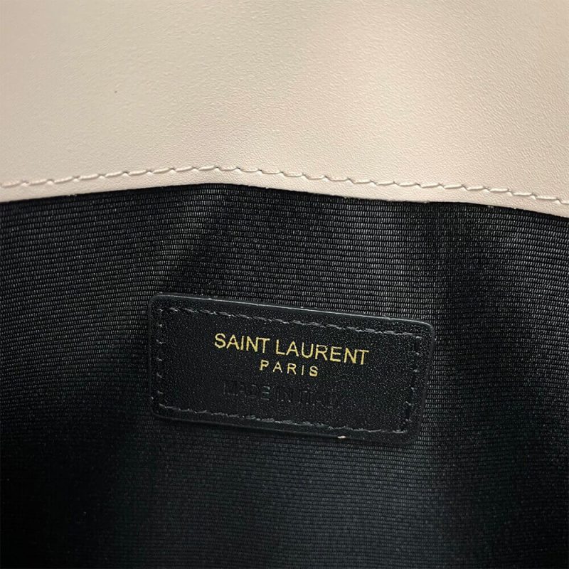 YSL UPTOWN POUCH IN GRAIN DE POUDRE EMBOSSED LEATHER - Image 8