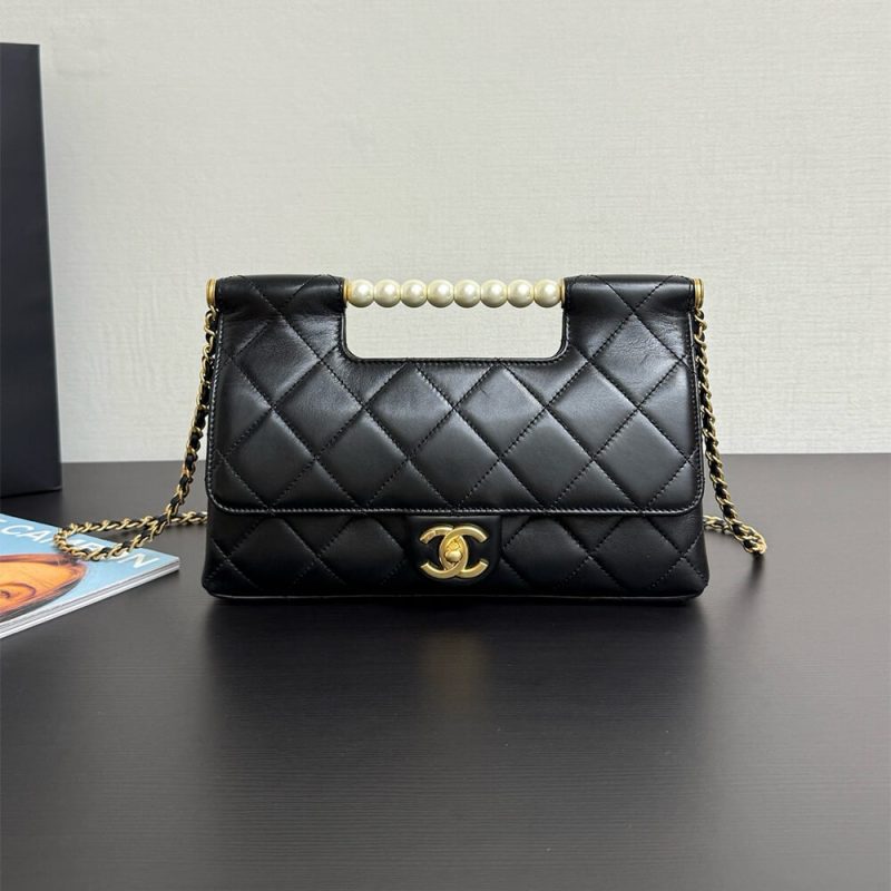 CHANEL Flap Bag With Top Handle(HIGH-END GRADE) - Image 2