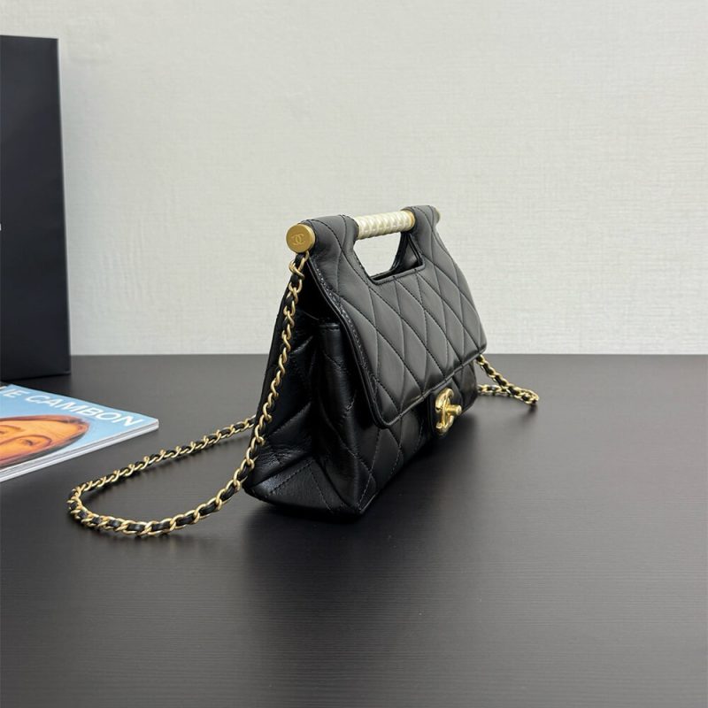 CHANEL Flap Bag With Top Handle(HIGH-END GRADE) - Image 3
