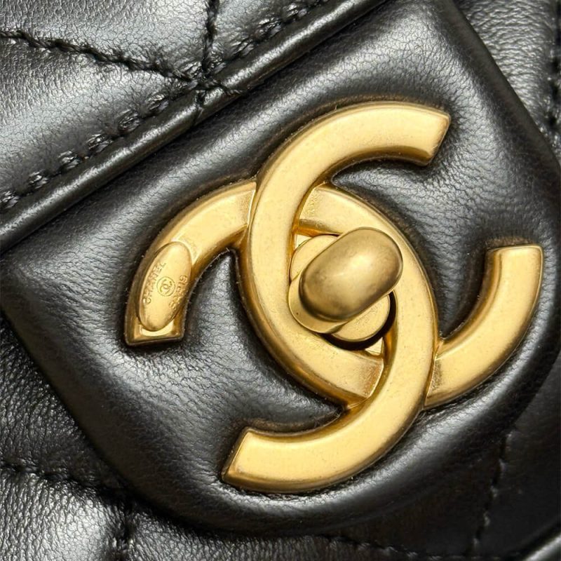 CHANEL Flap Bag With Top Handle(HIGH-END GRADE) - Image 7