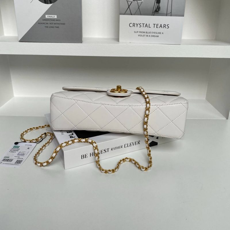 CHANEL Flap Bag With Top Handle(HIGH-END GRADE) - Image 5