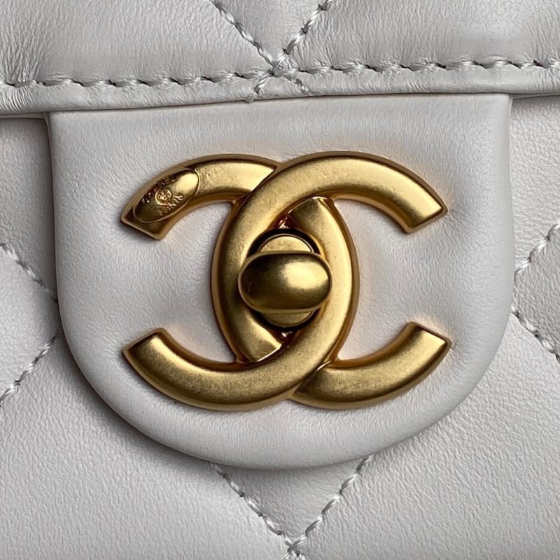 CHANEL Flap Bag With Top Handle(HIGH-END GRADE) - Image 6