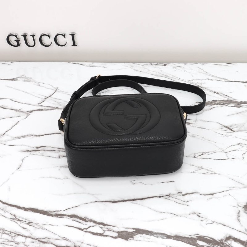 GG Pebbled Calfskin Small Soho Disco Bag - Image 5