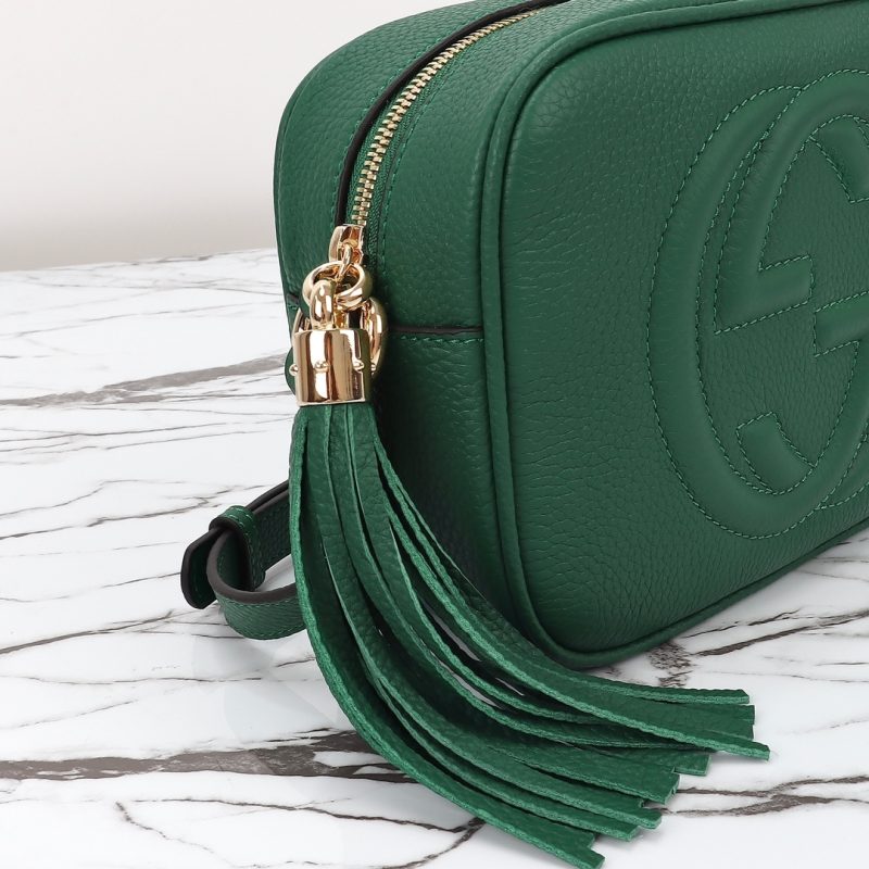 GG Pebbled Calfskin Small Soho Disco Bag - Image 6