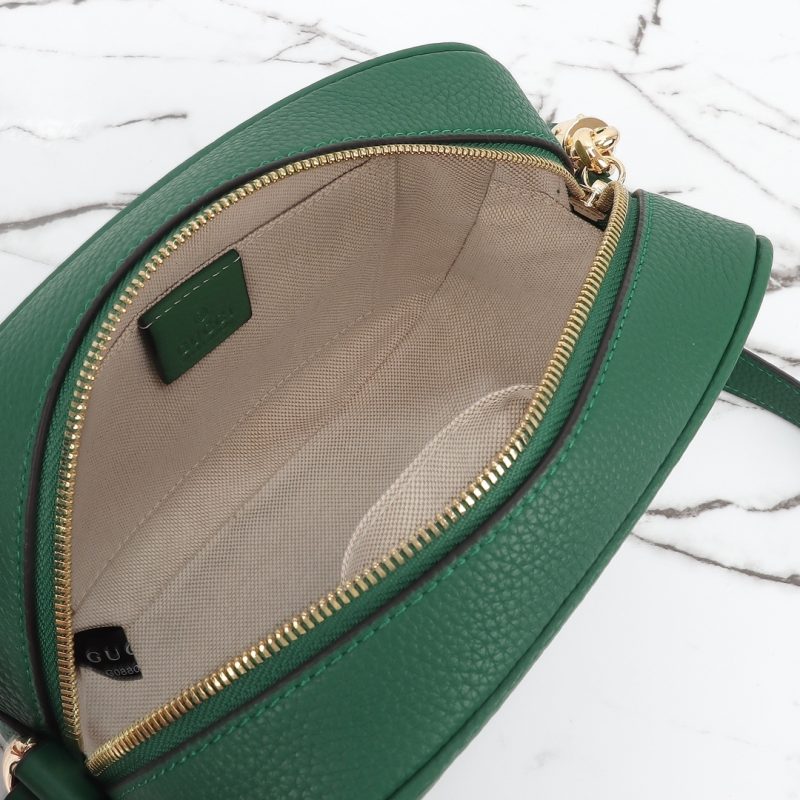 GG Pebbled Calfskin Small Soho Disco Bag - Image 8